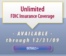 Unlimited FDIC Insurance Coverage now available