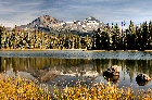 Photo image of a mountain lake.