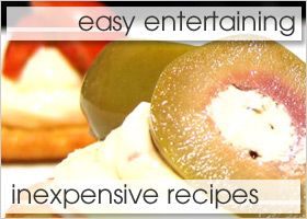 easy entertaining and inexpensive recipes