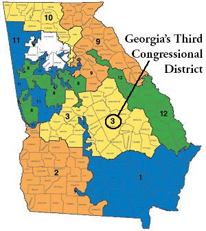 Map of 3rd District - Click for Details