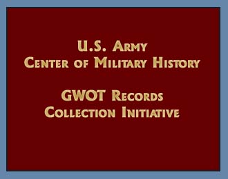 GWOT Records Collection Initiative