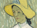 Detail: 'Girl in White,' 1890.  Chester Dale Collection.  1963.10.30