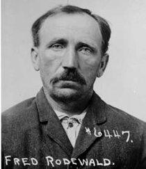 One of the people convicted was German immigrant miner Frederick Rodewald
