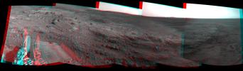 Spirit's View Beside 'Home Plate' on Sol 1823  (Stereo)