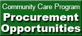 Community Care Program procurement opportunities