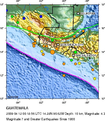 Magnitude 7 and Greater Earthquakes