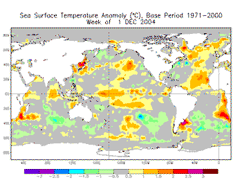 Click Here for the last week of the month's ENSO condtions Map