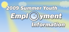 Summer Youth Employment Info