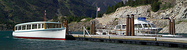 Rising Sun boat tours on St. Mary Lake