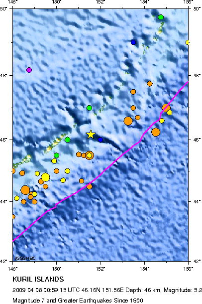 Magnitude 7 and Greater Earthquakes