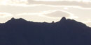 Pummel Peak at sunset