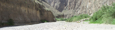 The Rio Grande runs dry-May 2003