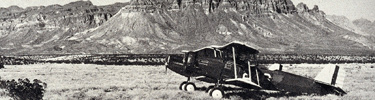 Douglas airplanes on the field at Johnson's Ranch