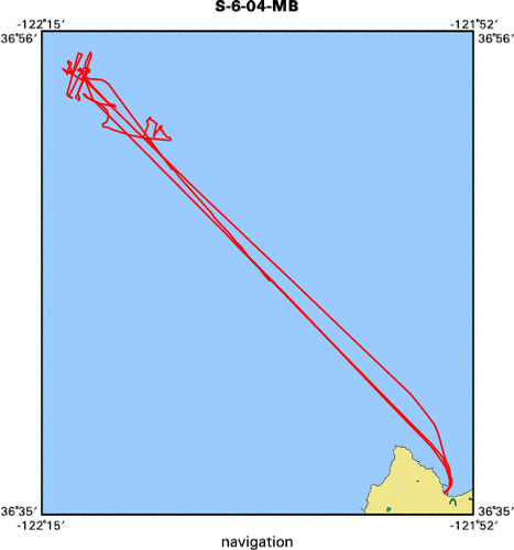 S-6-04-MB map of where navigation equipment operated