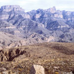 The Sierra del Carmen from the Marufo Vega Trail