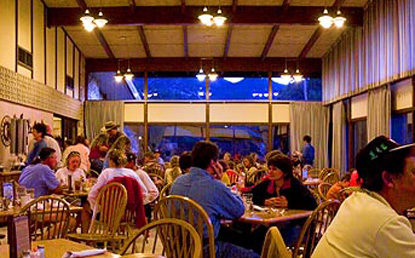 The Chisos Mountains Lodge dining room