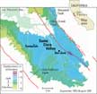 Figure 2B. Strand5­10 millimeters of multi-year uplift. The lack of subsidence between 1992­97 indicates that the seasonal subsidence was temporary (Galloway and others, 1999).