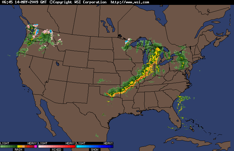 Current Radar in United States region