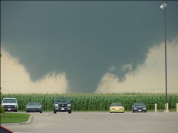 picture of Roanoke tornado