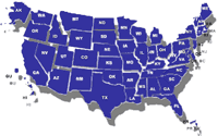 Find a program near you.  Map of the United States.