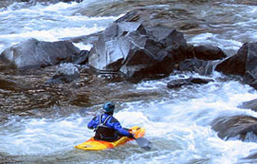 Greetings from the rapids of the mighty Sauk River. Talk about a rush!