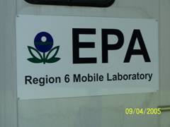 Picture of ESB Mobile Laboratory sign