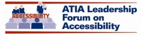 ATIA Leadership Forum on Accessibility Logo