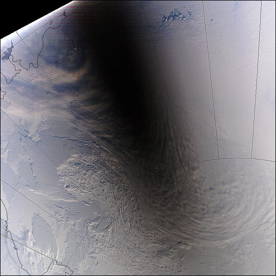 Solar Eclipse over Antarctica
