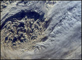 Multi-layer Clouds Over the South Indian Ocean