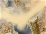 Dust Sweeps over the Red Sea