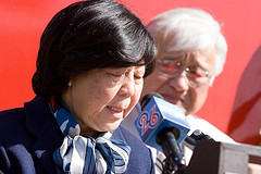 Anita Chan, Gordon’s wife, gave a speech, thanking everyone for coming by congressman_honda