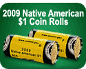 2009 Native American $1 Coin Rolls
