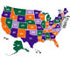 State Map in Team Nutrition Colors