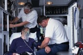HealthDay news image for article titled: Subway Defibrillators Save Lives