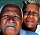 Older Black couple