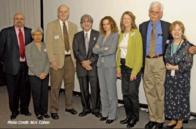 This is a photograph of the new members of NIDA's National Advisory Council of Drug Abuse.
