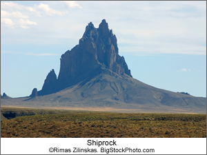 Shiprock formation, New Mexico