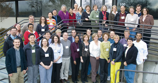 group photo of faculty advisors