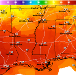 National Digital Forecast Database Maximum Temperature Forecast