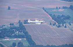 NASA aircraft in flight over the Alabama study region: Click here for full photo caption.