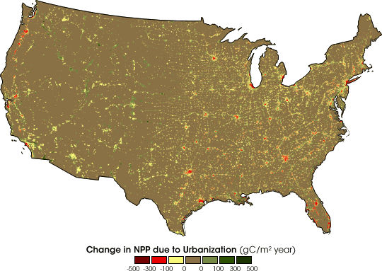 Urbanization Consumes Potential Farmland