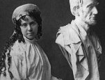 Nineteenth-century artist Vinnie Ream (1847-1914) [catalog record], who as a young teenager sculpted a bust of Abraham Lincoln while he met with petitioners visiting his White House office.