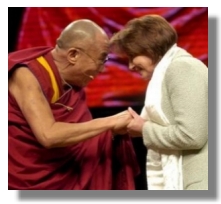 Speaker Pelosi and His Holiness the Dalai Lama