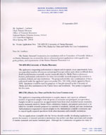 November 25, 2003 letter