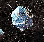 artist concept of Vela 5B in orbit