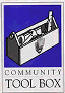 Community Toolbox Logo and link, a valuable resource put together by RTCA