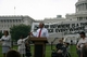 Hoyer speaks at a rally of the Council for Independent Living 