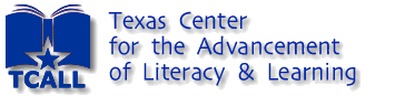 Texas Center for the Advancement of Literacy and Learning Logo