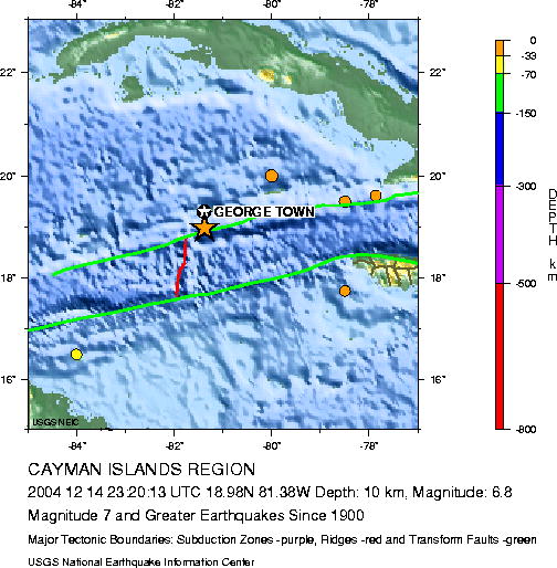 Magnitude 7 and Greater Earthquakes