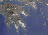 Summer Aerosols over Greece